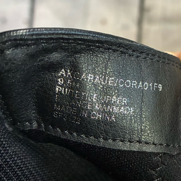 AK Anne Klein‎ Women’s Cara iFlex Black Zipper Heeled Boot Booties Size 9.5 GUC - Picture 10 of 10